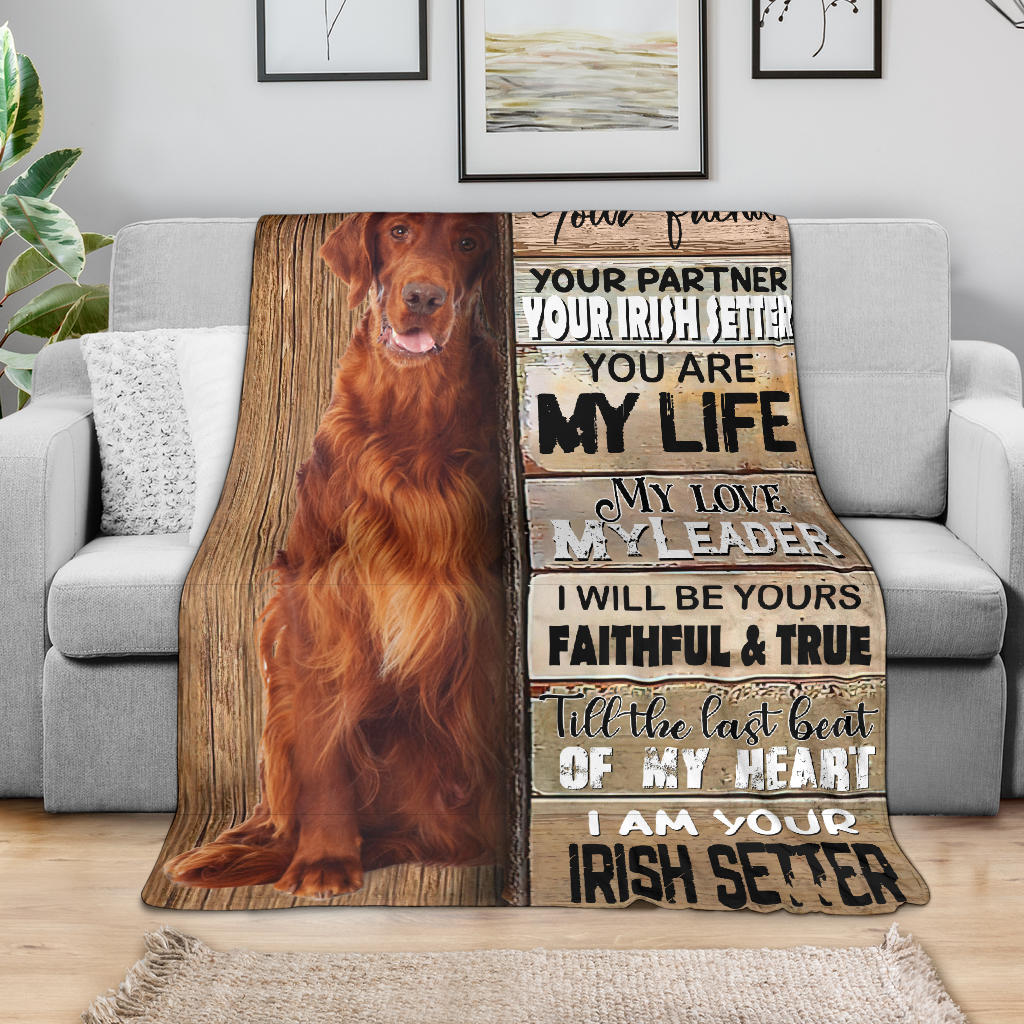 Irish Setter-Your Partner Blanket