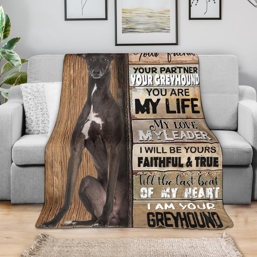 Greyhound-Your Partner Blanket