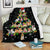 Rabbit Christmas Tree Blanket