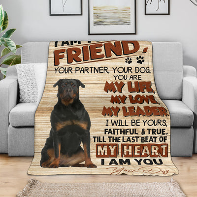 Rottweiler 2-My Love Blanket