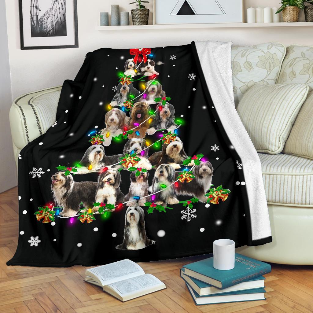 Bearded Collie Christmas Tree