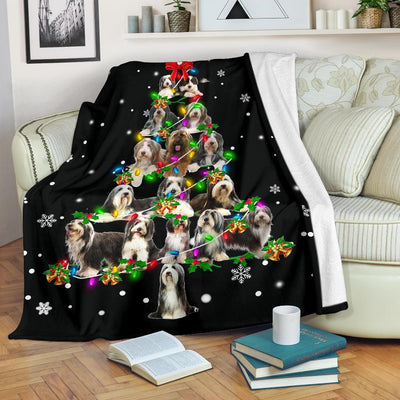 Bearded Collie Christmas Tree