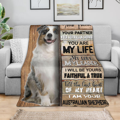 Australian Shepherd-Your Partner Blanket