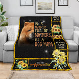 Chow Chow-A Dog Mom Blanket