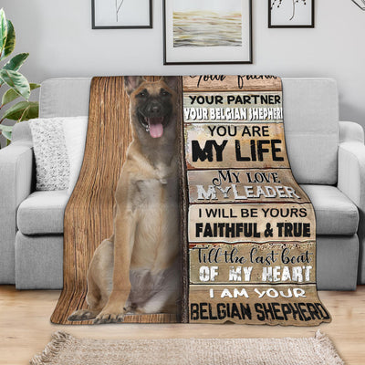 Belgian Shepherd-Your Partner Blanket