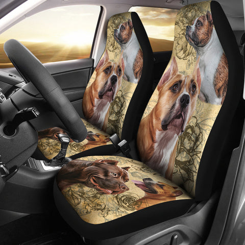 Staffordshire Bull Terrier - Car Seat Covers