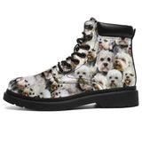 Dandie Dinmont Terrier Full Face All-Season Boots