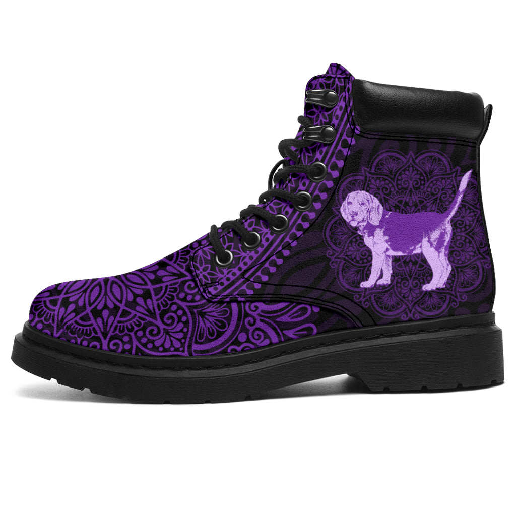Beagle Mandala All-Season Boots