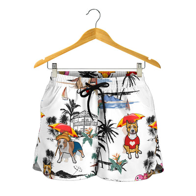 American Staffordshire Terrier-Summer Beach-SW