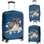 Fox Terrier Torn Paper Luggage Covers