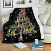 Whippet Christmas Tree Blanket