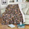 Wirehaired Pointing Griffon Full Face Blanket