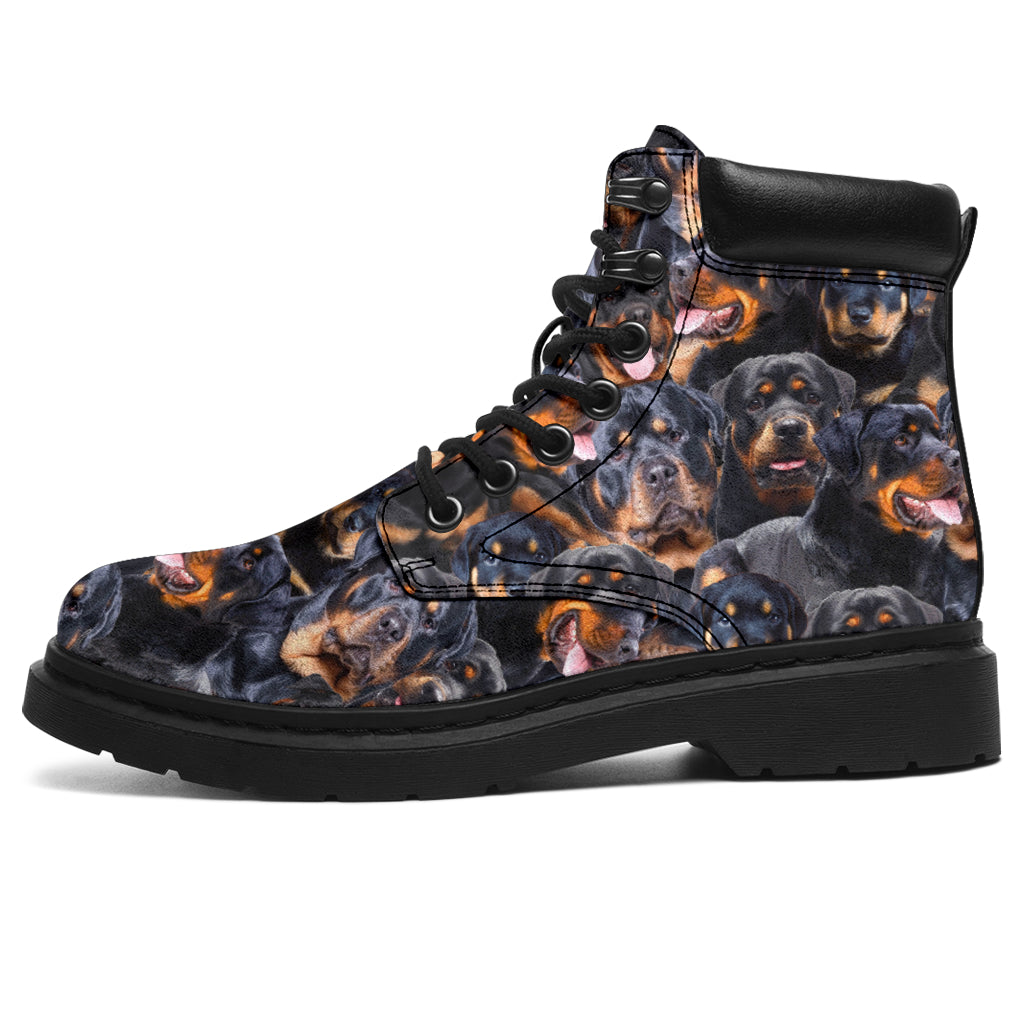 Rottweiler Full Face All-Season Boots