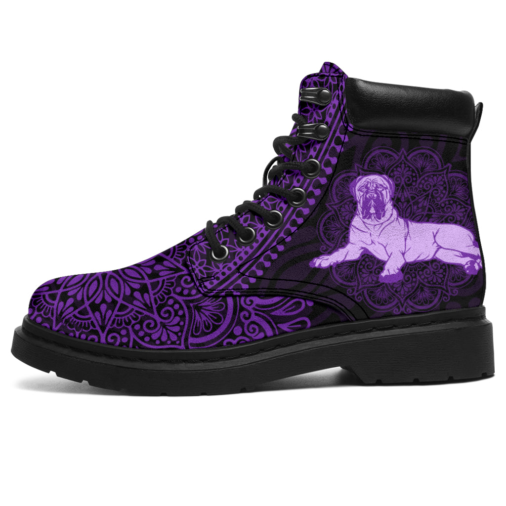 Bullmastiff Mandala All-Season Boots