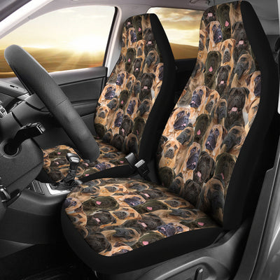 Bullmastiff Full Face Car Seat Covers