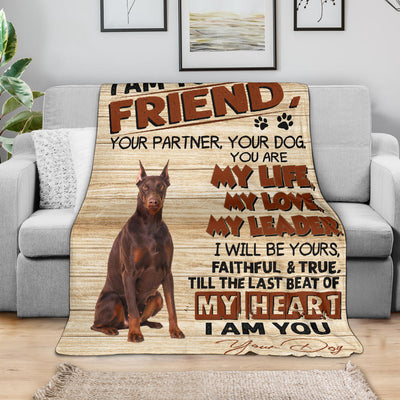 Doberman-My Love Blanket