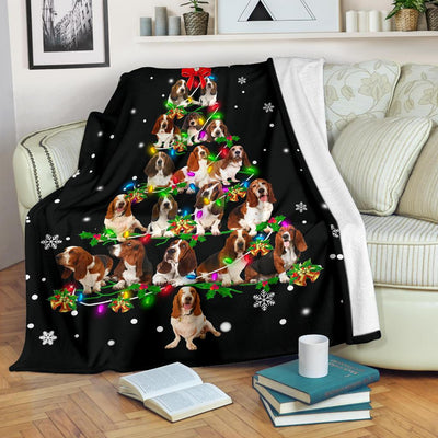 Basset Hound Christmas Tree