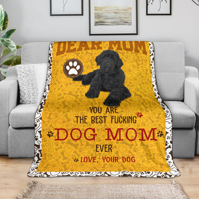 Portuguese Water Dog-Dog Mom Ever Blanket