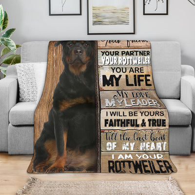 Rottweiler 2-Your Partner Blanket