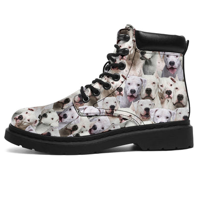 Dogo Argentino Full Face All-Season Boots