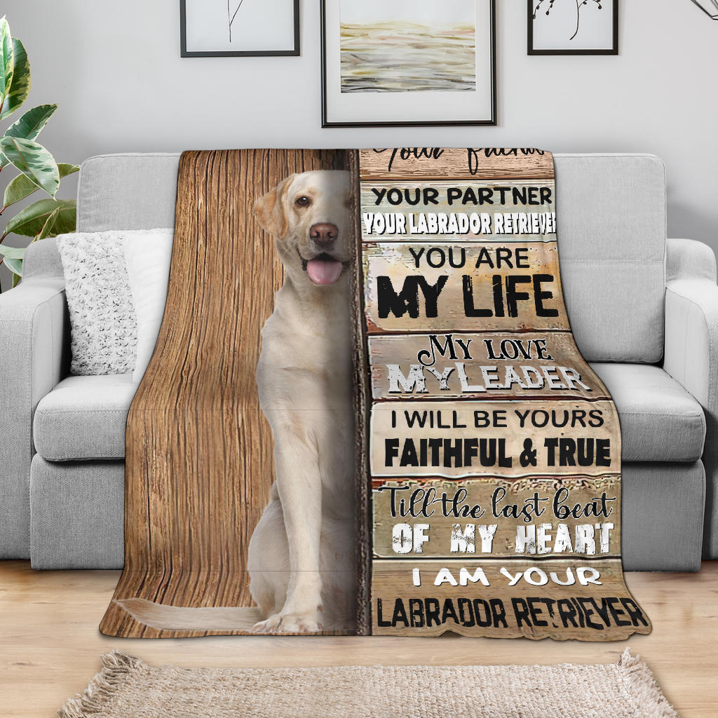 Labrador Retriever-Your Partner Blanket