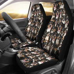 Greater Swiss Mountain Dog Full Face Car Seat Covers
