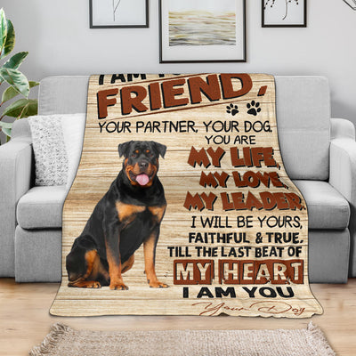 Rottweiler-My Love Blanket