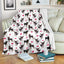 Miniature Pinscher Heart Blanket
