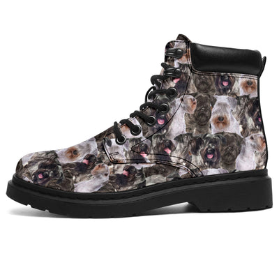Cesky Terrier Full Face All-Season Boots
