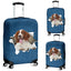 Welsh Springer Spaniel Torn Paper Luggage Covers