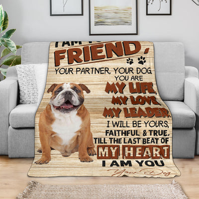 English Bulldog-My Love Blanket