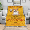 Bull Terrier-Dog Mom Ever Blanket