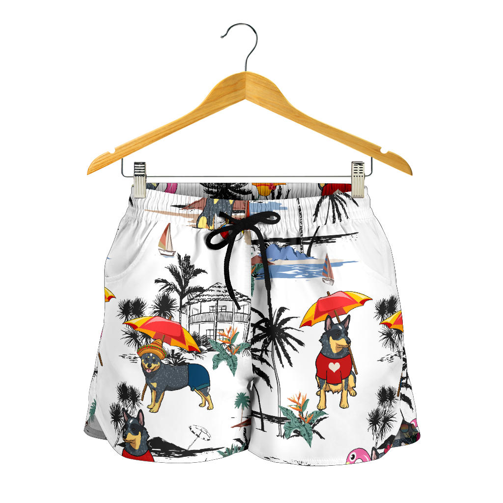 Australian Cattle Dog-Summer Beach-SW