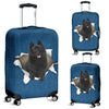 Schipperke Torn Paper Luggage Covers