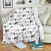 Old English Sheepdog Heart Blanket