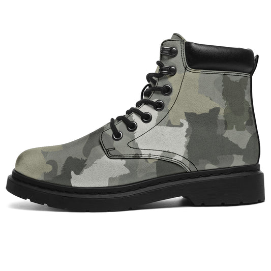 Yorkshire Terrier Camo All-Season Boots