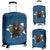 Malinois dog Torn Paper Luggage Covers