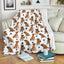 Rhodesian Ridgeback Paw Blanket