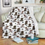 German Shorthaired Pointer Paw Blanket