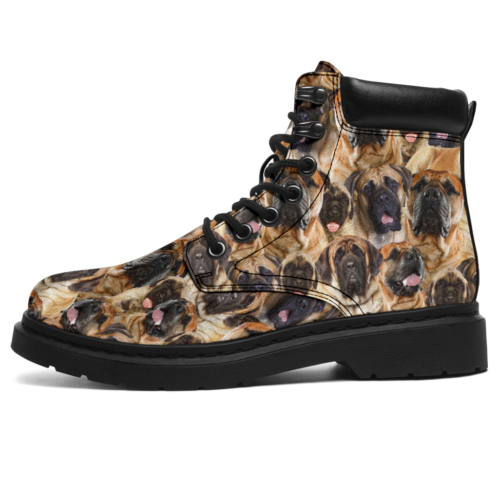 English Mastiff Full Face All-Season Boots