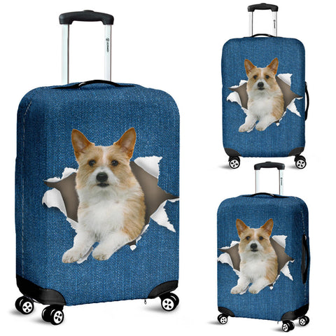 Portuguese Podengo Torn Paper Luggage Covers