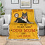 Border Collie 2-Dog Mom Ever Blanket