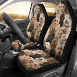 Labradoodle Full Face Car Seat Covers