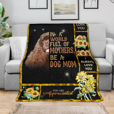 American Cocker Spaniel-A Dog Mom Blanket