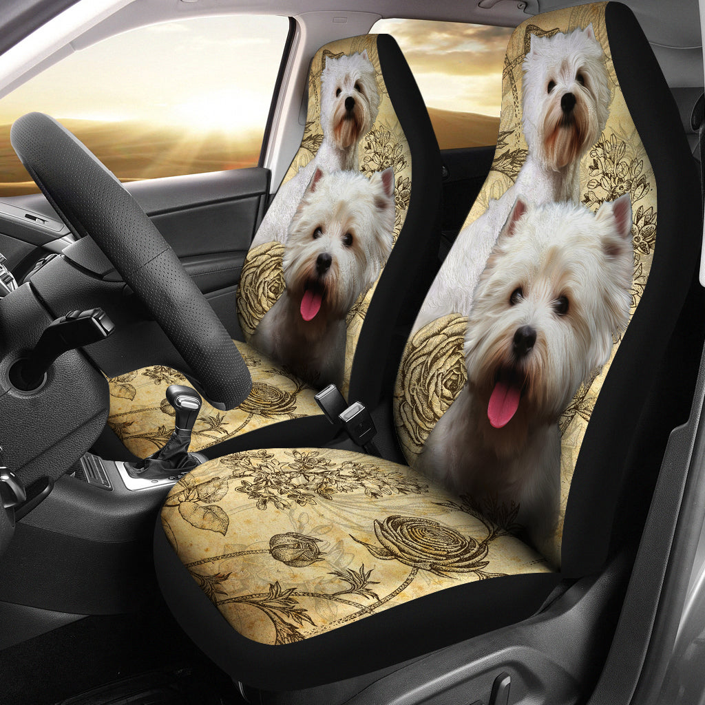West Highland White Terrier - Car Seat Covers