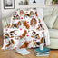 Basset Hound - Blanket - 1049
