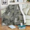 Neapolitan Mastiff Camo Blanket