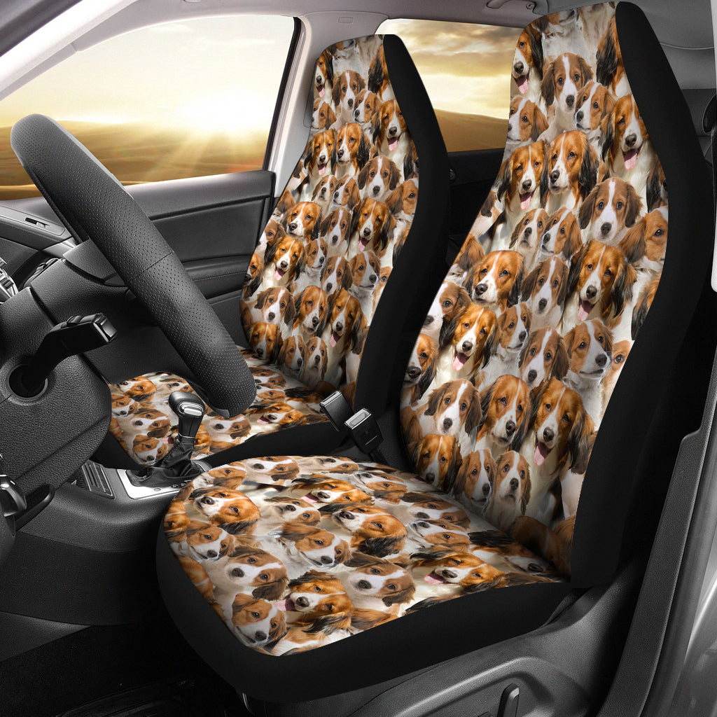 Kooikerhondje Full Face Car Seat Covers