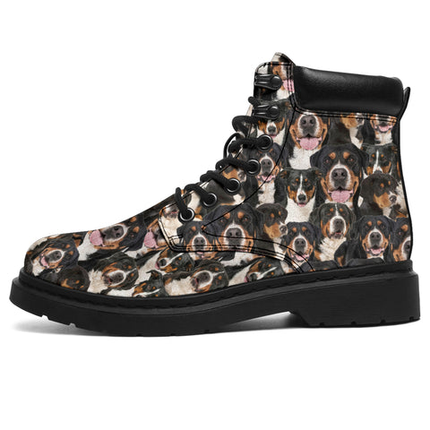 Greater Swiss Mountain Dog Full Face All-Season Boots