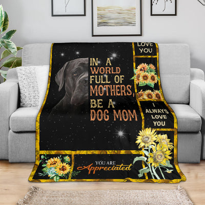 Cane Corso-A Dog Mom Blanket